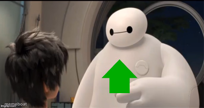 Baymax upvote - meme generator image preview