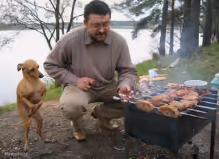 BBQ Dog Template