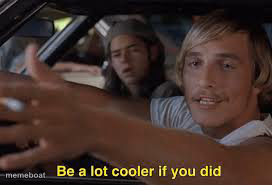 Be a lot cooler if you did - meme generator image preview