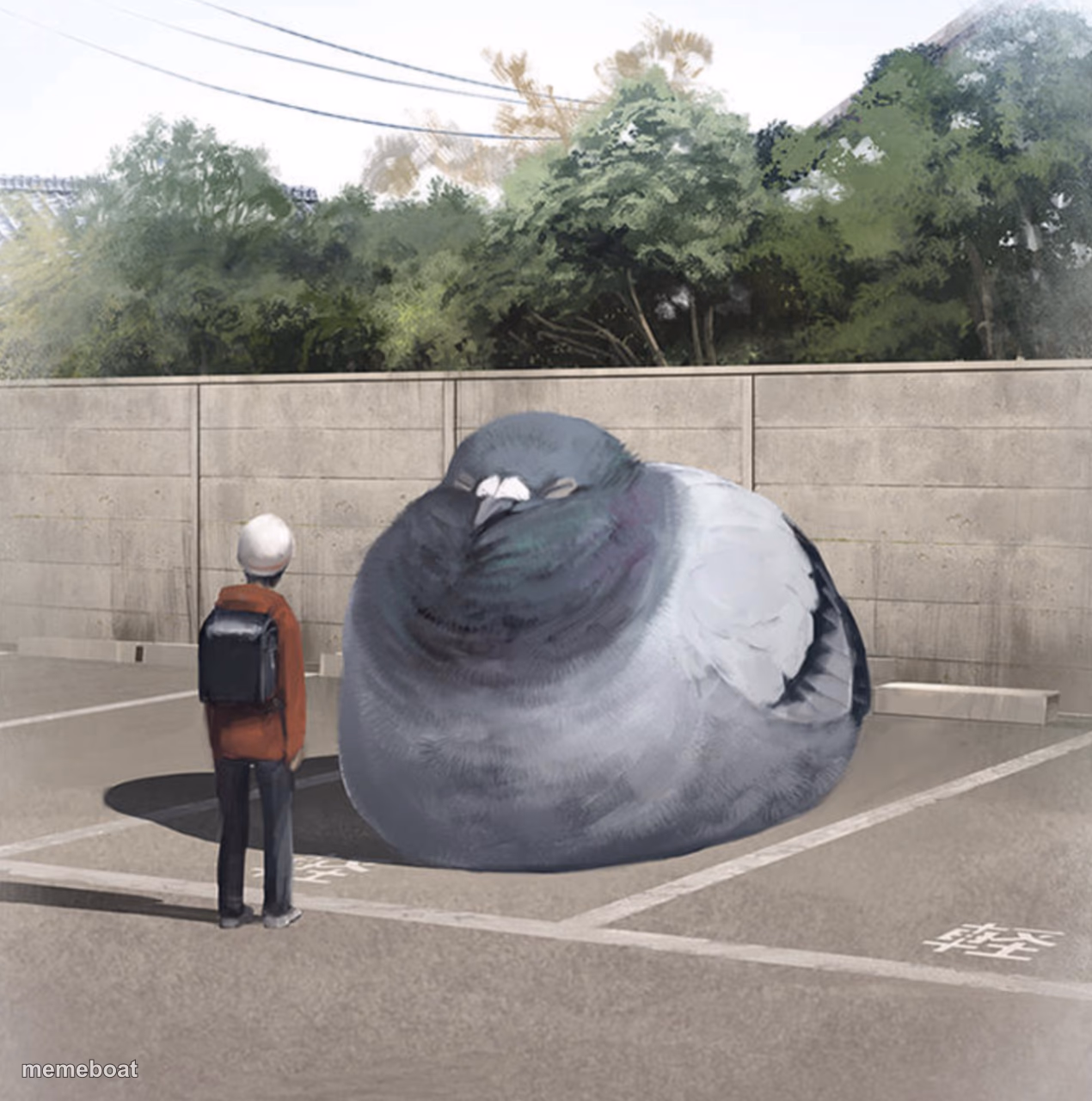 Beeg Birb - meme generator image preview