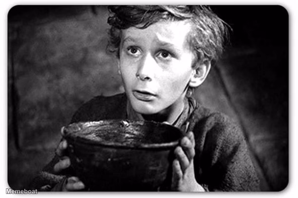 Please Sir Beggar Boy - meme generator image preview