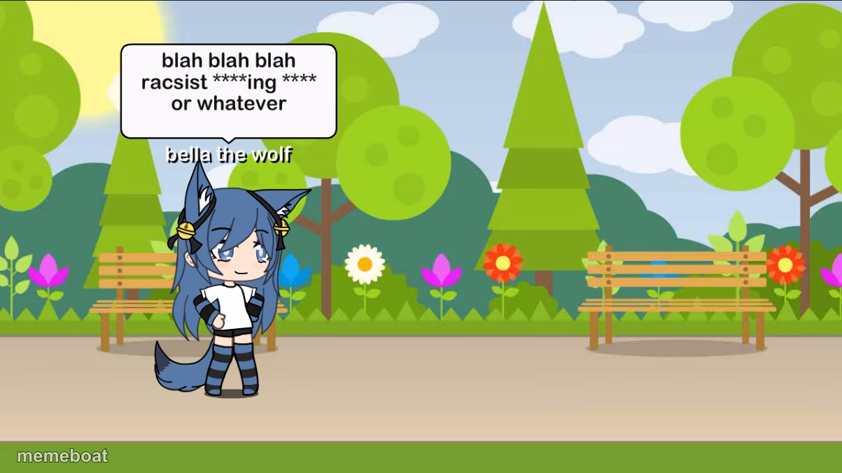 Bella the wolf - meme generator image preview
