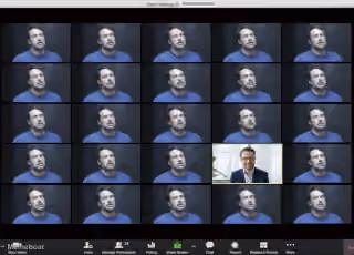 Ben Affleck Zoom Call