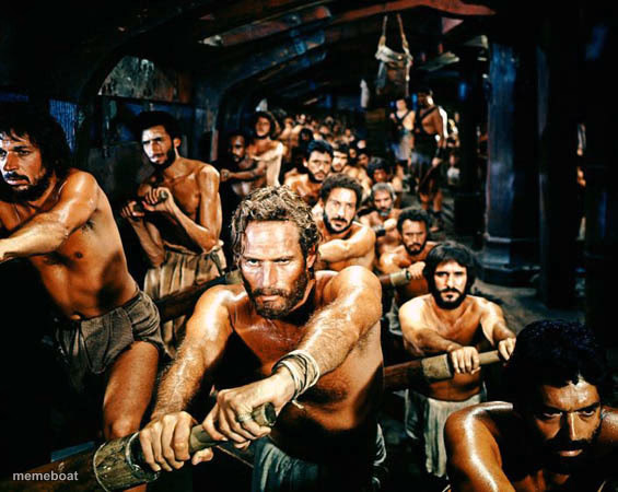Ben Hur boat - meme generator image preview