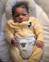 Grumpy Newborn Baby