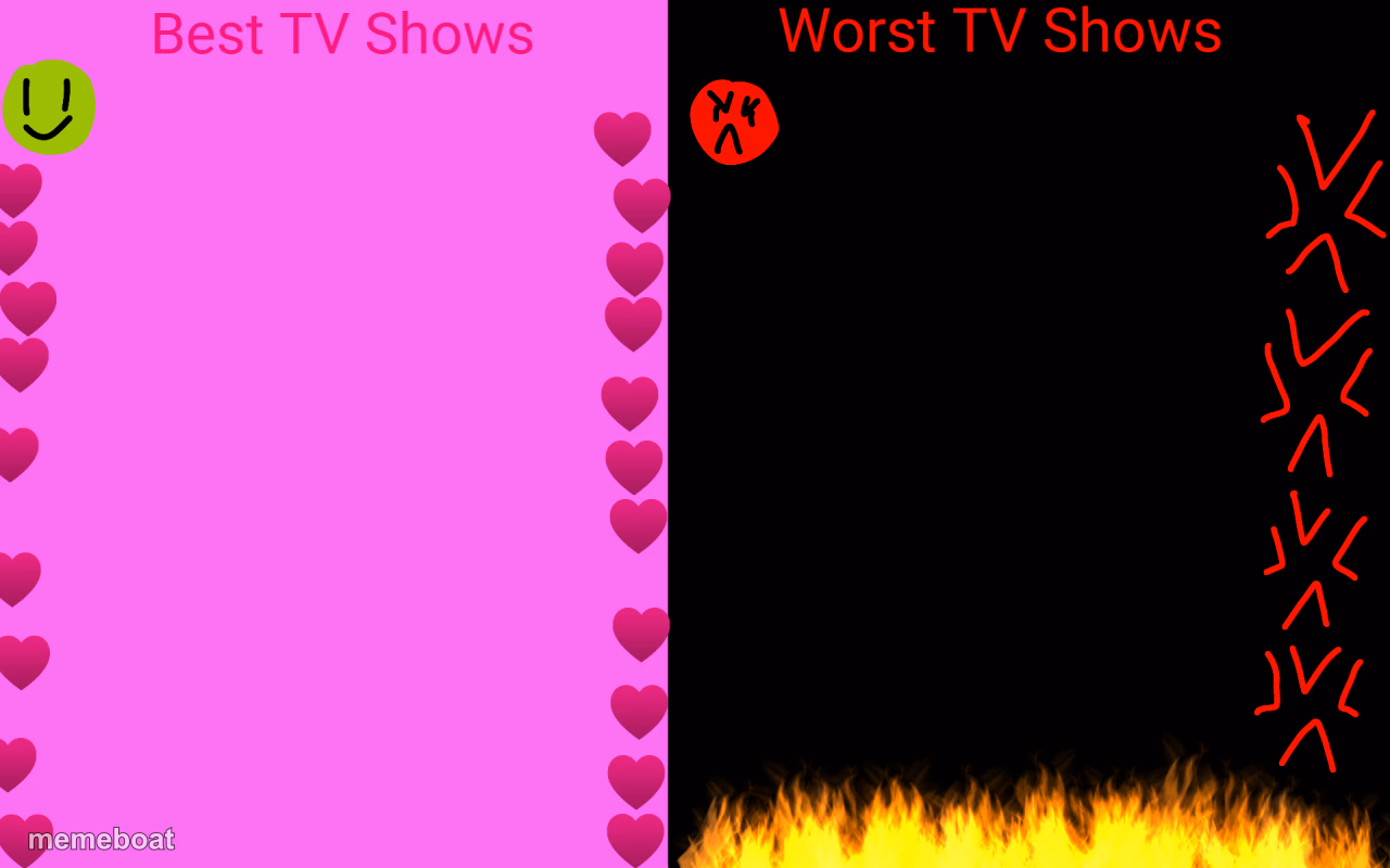 Best TV Shows and Worst TV Shows - meme generator image preview