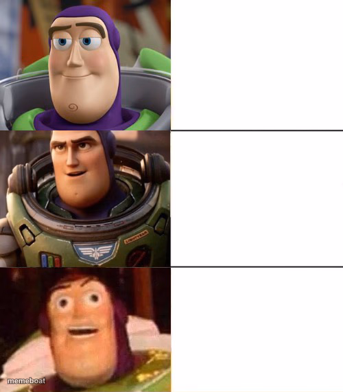 Better, best, blurst lightyear edition - meme generator image preview
