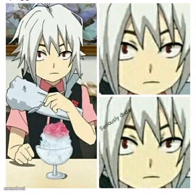 Soul Eater Seriously Dude - meme generator image preview