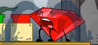 BFDI Ruby Crying - meme generator image preview