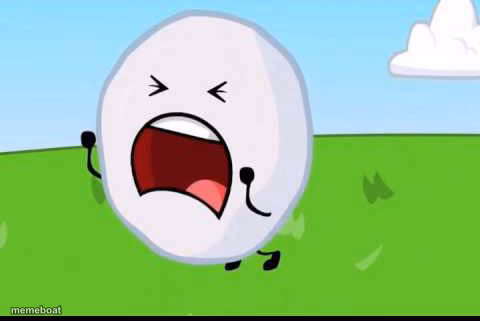 BFDI Snowball NOOOOO - meme generator image preview
