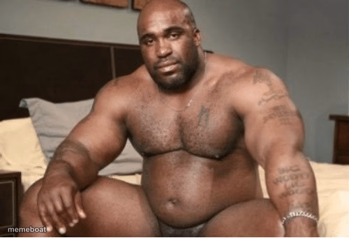 Big black guy big dick - meme generator image preview