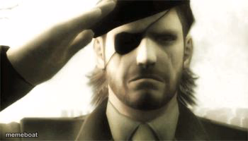 Big Boss Salute - meme generator image preview