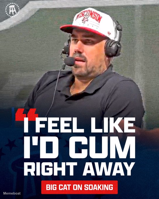 Big Cat "I Feel Like I'd Cum Right Away" - meme generator image preview