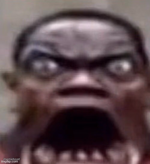 big jawed black guy - meme generator image preview