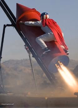 Big red rocket - meme generator image preview