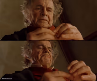 Bilbo Baggins "After All, Why Not? Why Shouldn't I Keep It?"