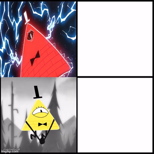 Bill Cipher Drake - meme generator image preview