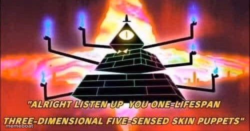 Bill cipher template - meme generator image preview