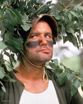 Bill Murray camouflaged - meme generator image preview