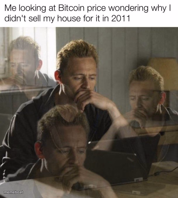 Bitcoin Regret Reflection - meme generator image preview