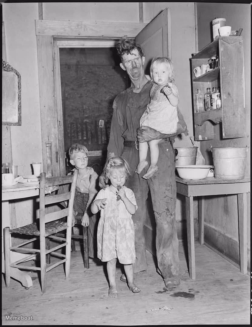 Black and White Family Photo - meme generator image preview