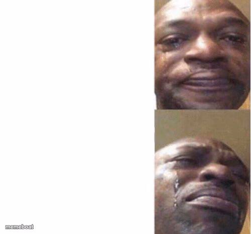 Black Guy Crying - meme generator image preview