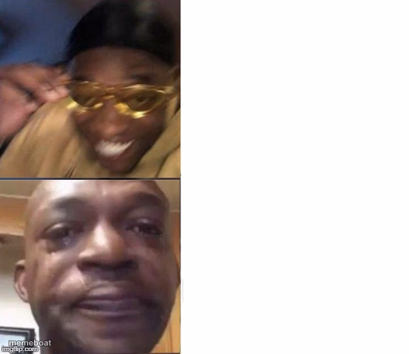 Black Guy Laughing Crying memboatped - meme generator image preview