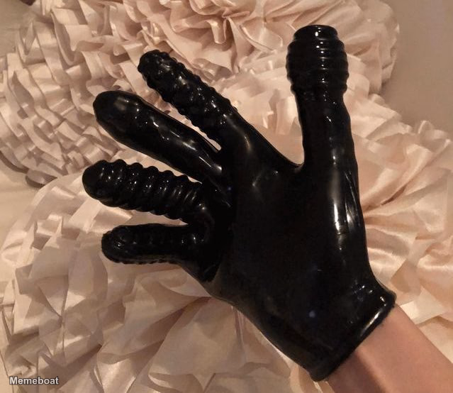 Black Latex Glove from Recent Jeffrey Epstein Photo Leaks - meme generator image preview