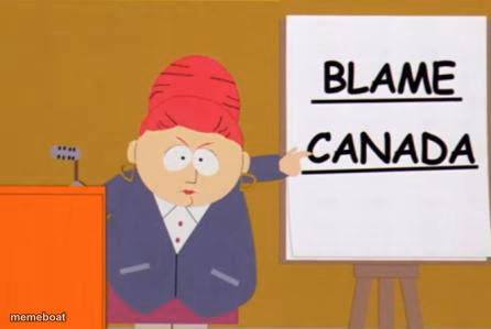 blame canada - meme generator image preview