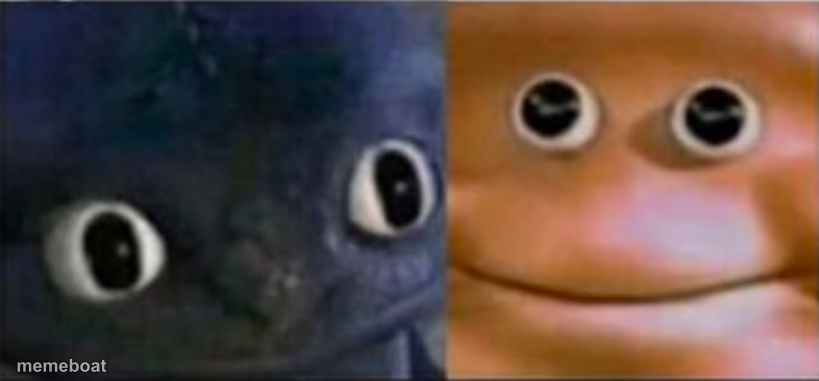 Blank stare dragon - meme generator image preview