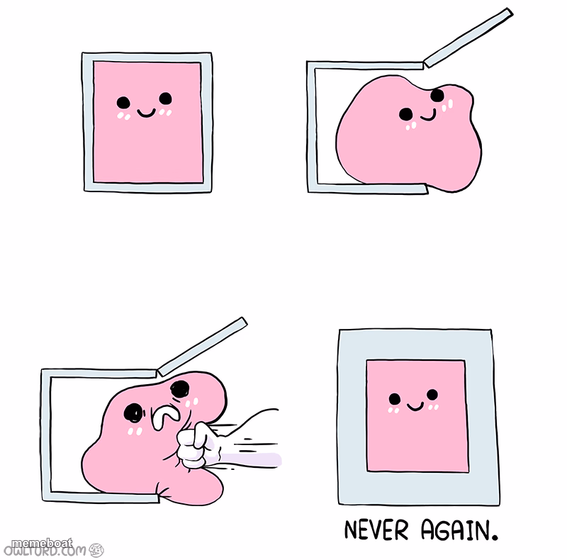 blob inside a box - meme generator image preview
