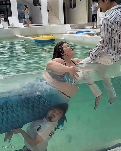 Blursed Mermaid - meme generator image preview