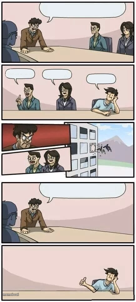 Boardroom Meeting Suggestion 2 - meme generator image preview