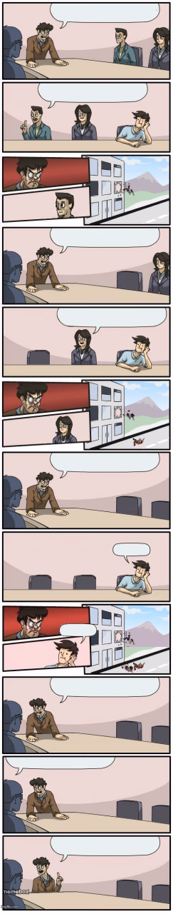 Boardroom Suggestion Comic - meme generator image preview