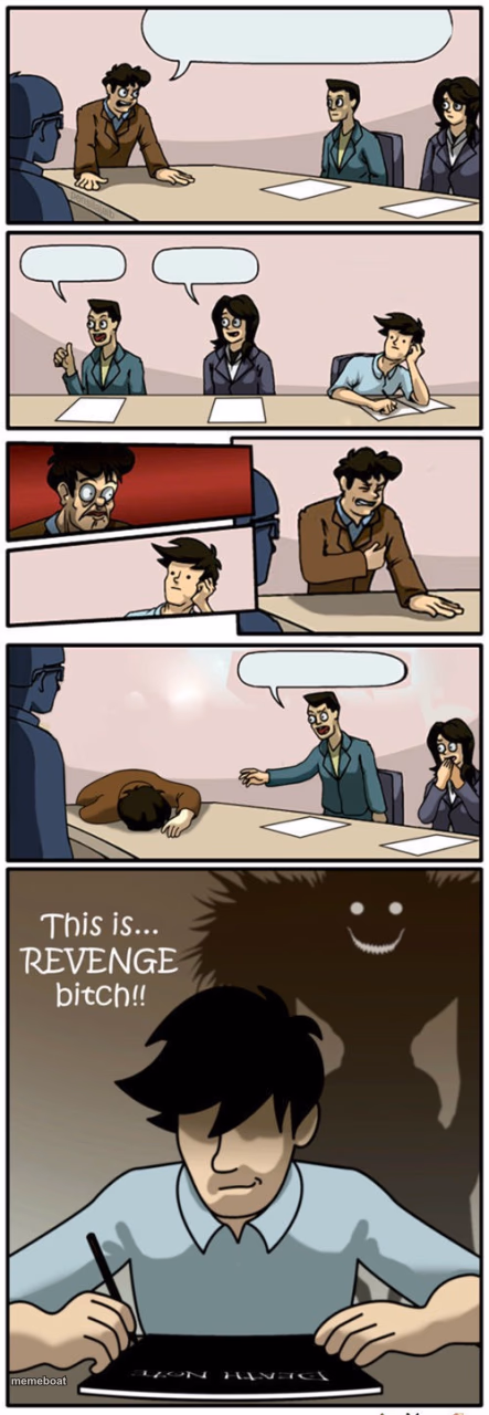 Boardroom Suggestion Meeting (Revenge Version) - meme generator image preview