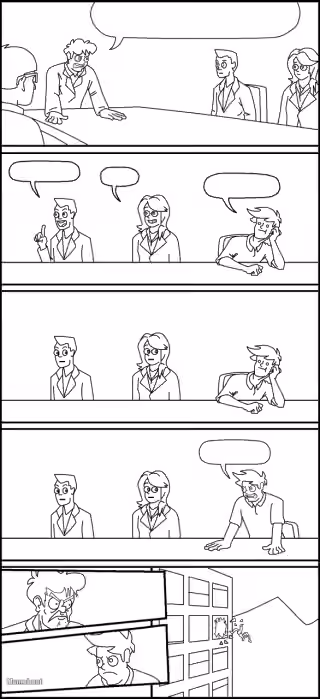 Boardroom Suggestion Thrown Out
