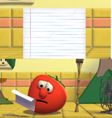 Bob Looking at Script