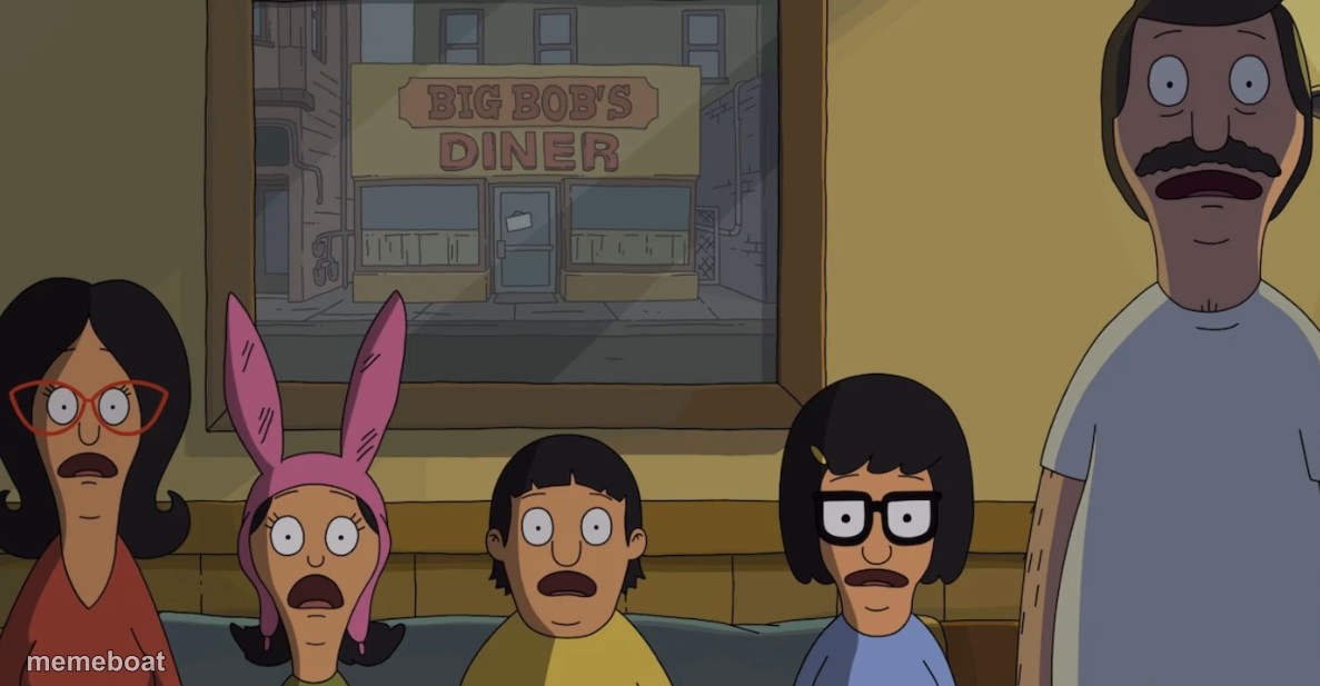 Bobs Burgers Gasp - meme generator image preview