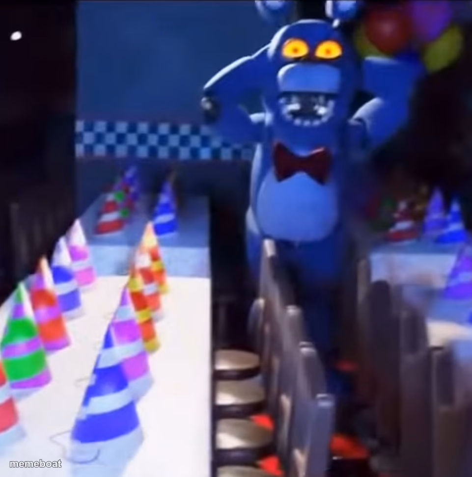 bonnie scared - meme generator image preview