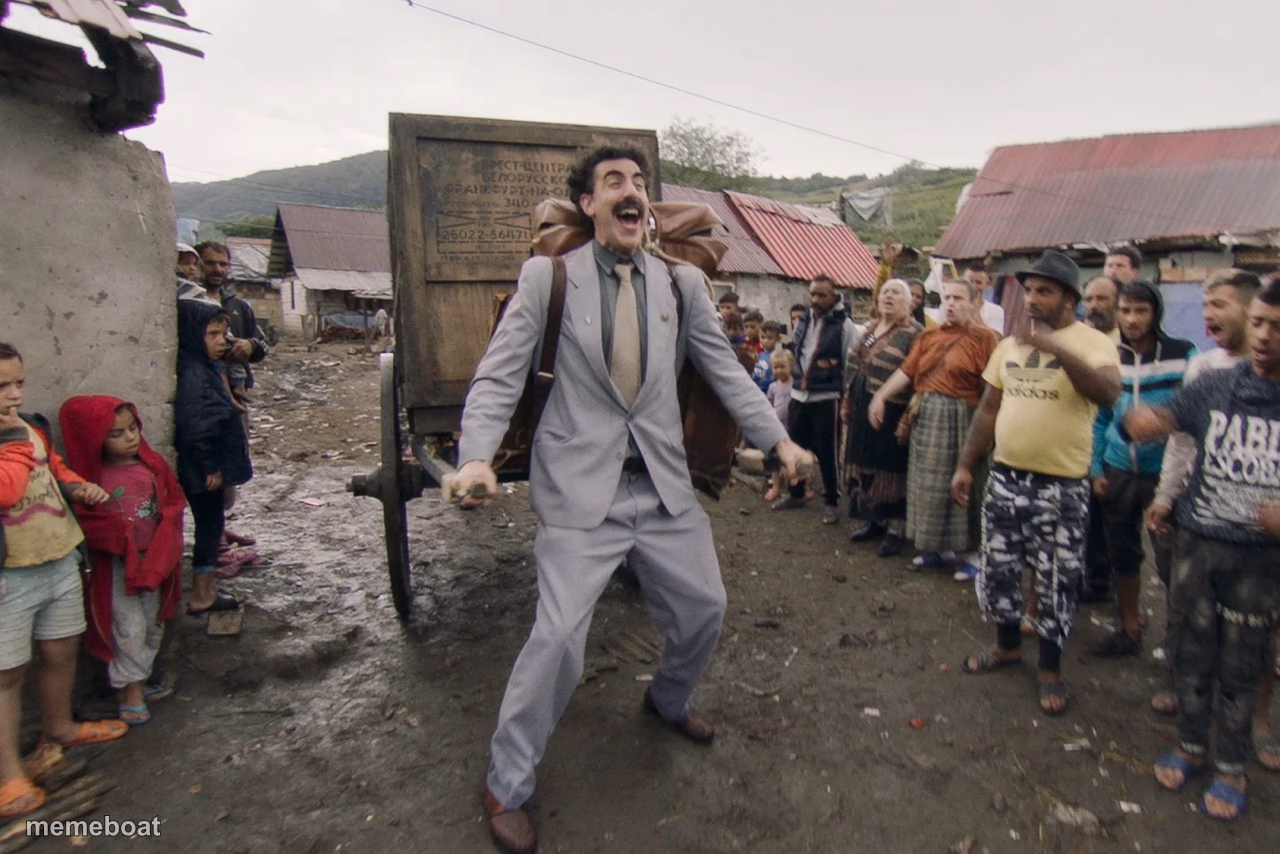Borat i go to america - meme generator image preview