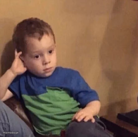 Bored kid - meme generator image preview