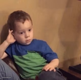 Bored kid