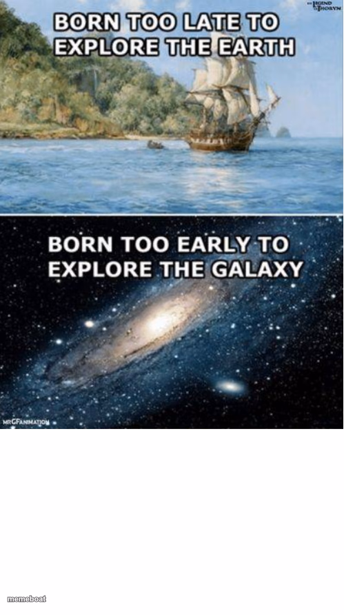 Born too late blank - meme generator image preview