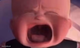 boss baby crying