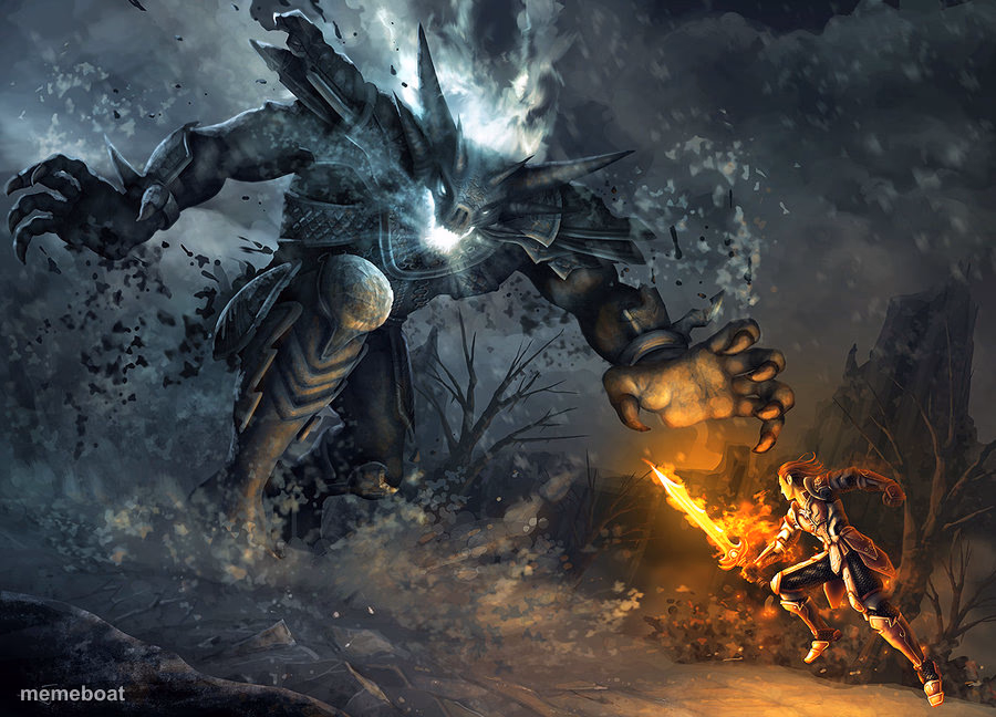 bossfight - meme generator image preview