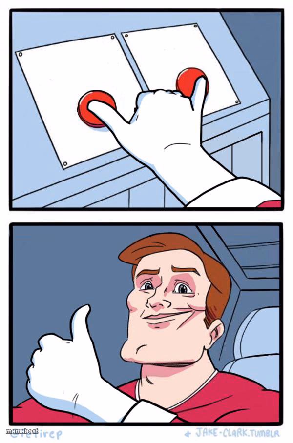 Both Buttons Pressed - meme generator image preview