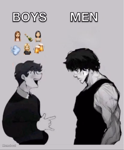 boys vs men - meme generator image preview