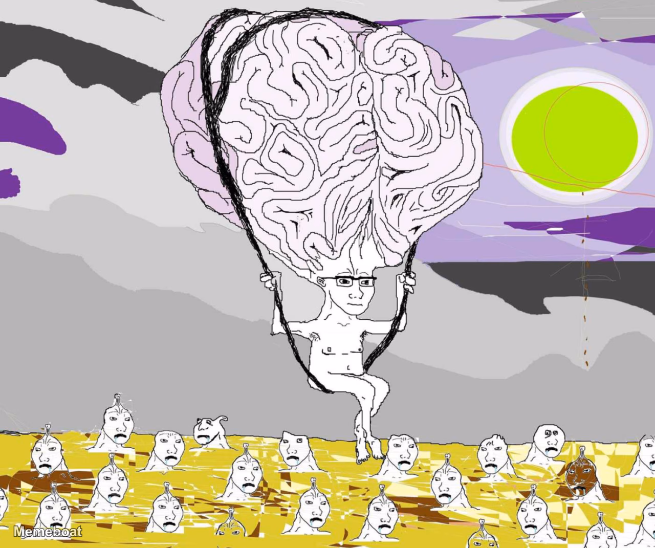 Brainlet 2 - meme generator image preview
