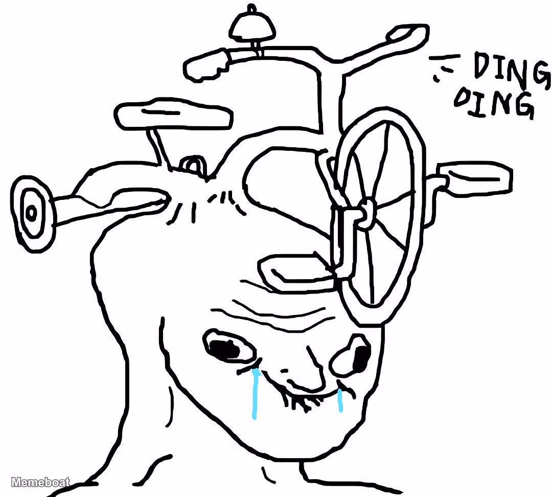 Brainlet Ding Ding - meme generator image preview