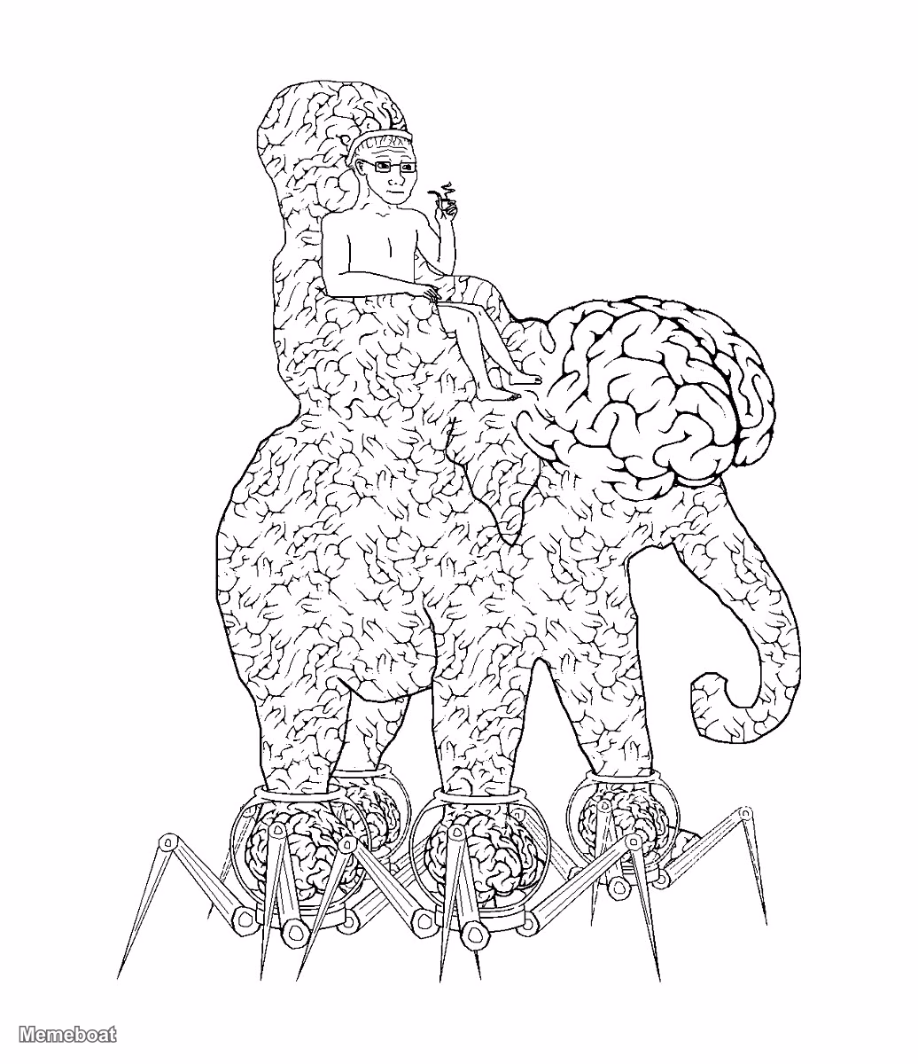Brainlet's Ultimate Brain - meme generator image preview